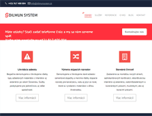Tablet Screenshot of dilmunsystem.sk